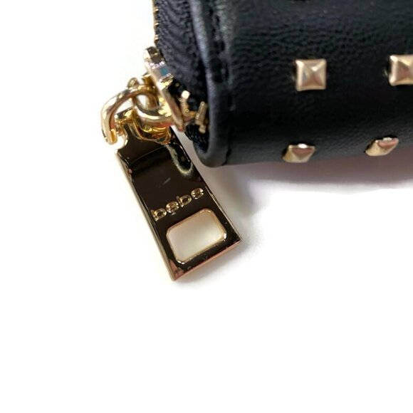 Bebe Black Brooklyn Zip Wallet - Picture 5 of 6